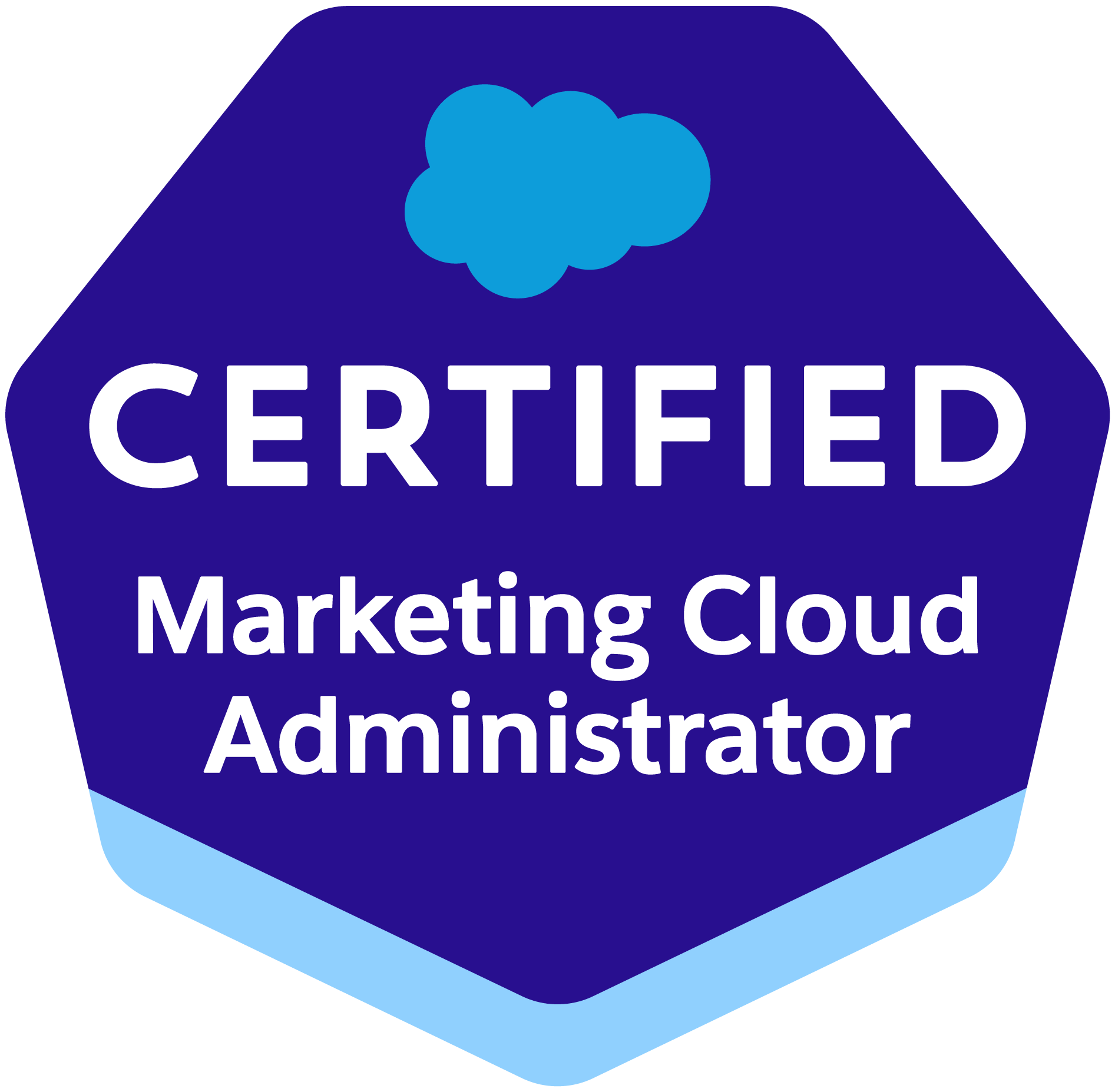 Marketing Cloud Salesforce certification badge