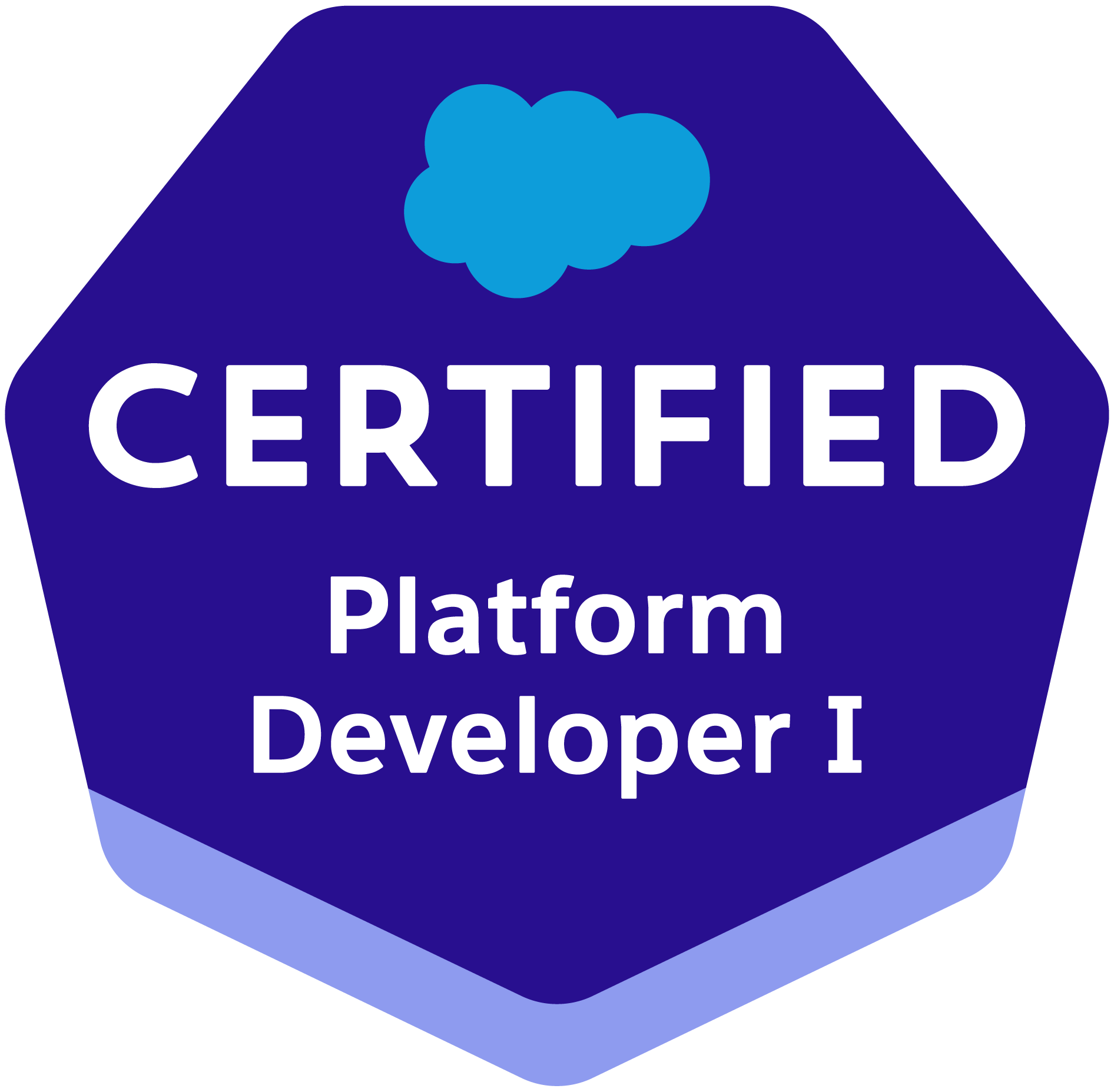 Salesforce Certified Platform Developer I badge