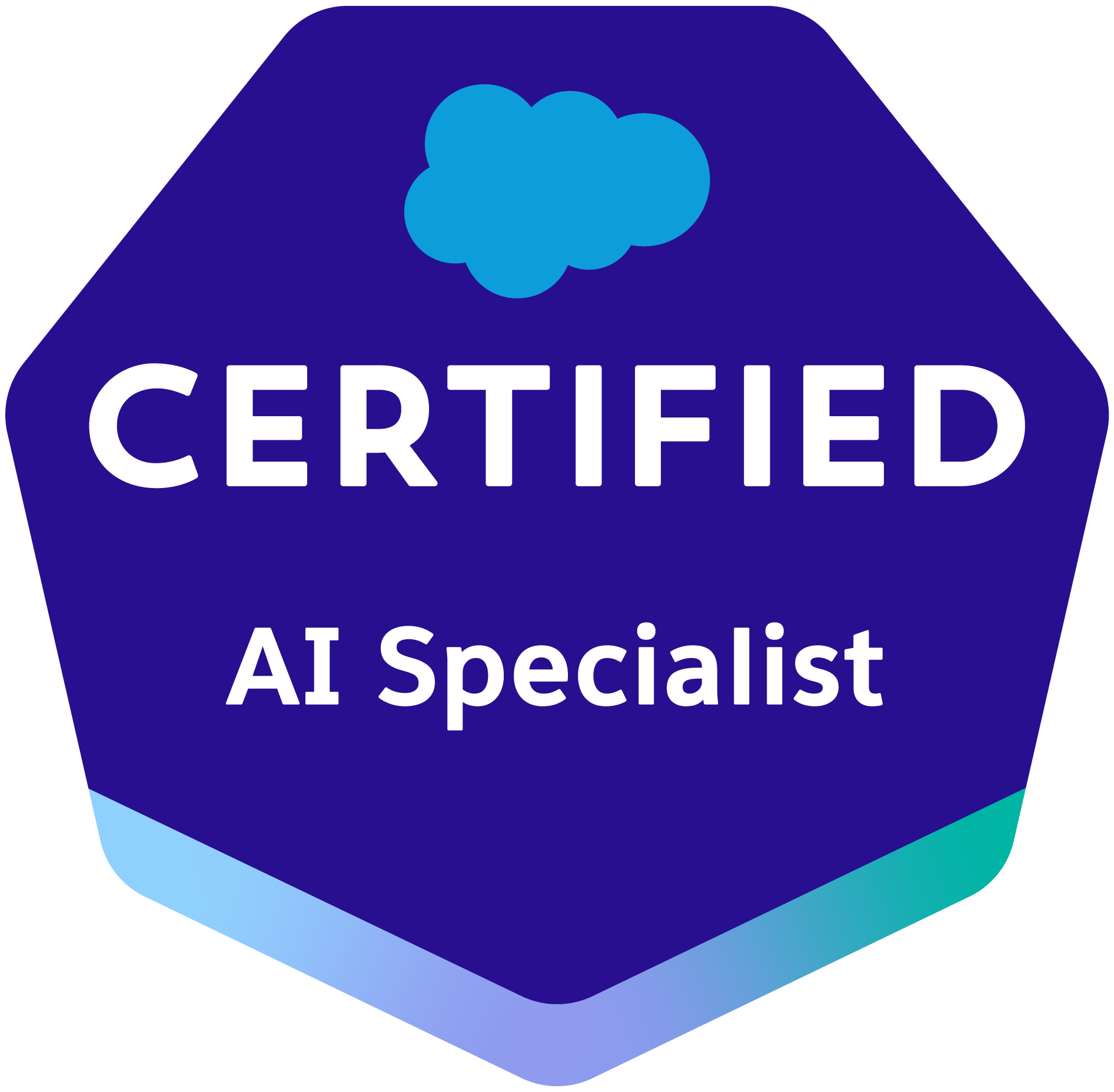 Agentforce Salesforce certification badge