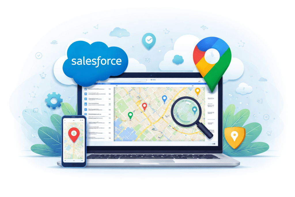 Google Maps API Integration in Salesforce Best Practices & Setup