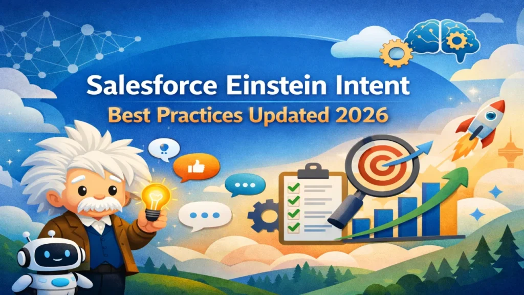 Salesforce Einstein Intent Best Practices Updated 2026