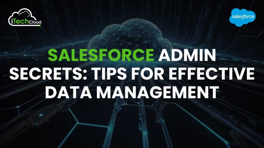 Salesforce Admin Secrets: Tips for Data Management 1 Salesforce Admin Secrets: Tips for Data Management