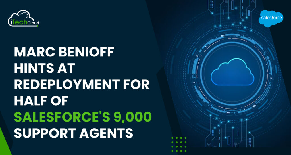 Marc Benioff Hints at Redeployment for Half of Salesforce's 9,000 Support Agents