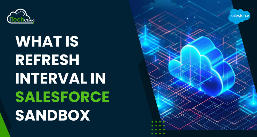 What is the refresh interval in a Salesforce sandbox?