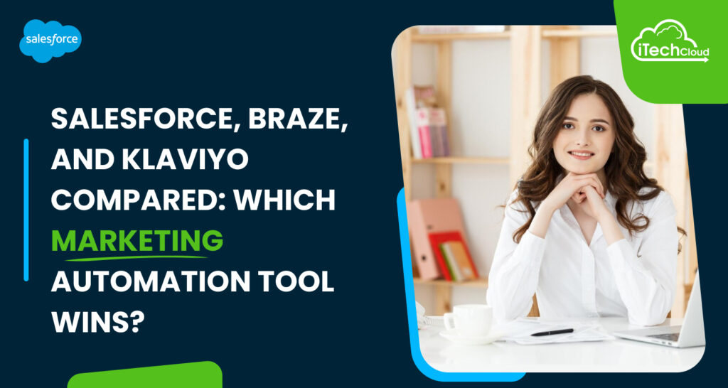 Salesforce, Braze, and Klaviyo Compared