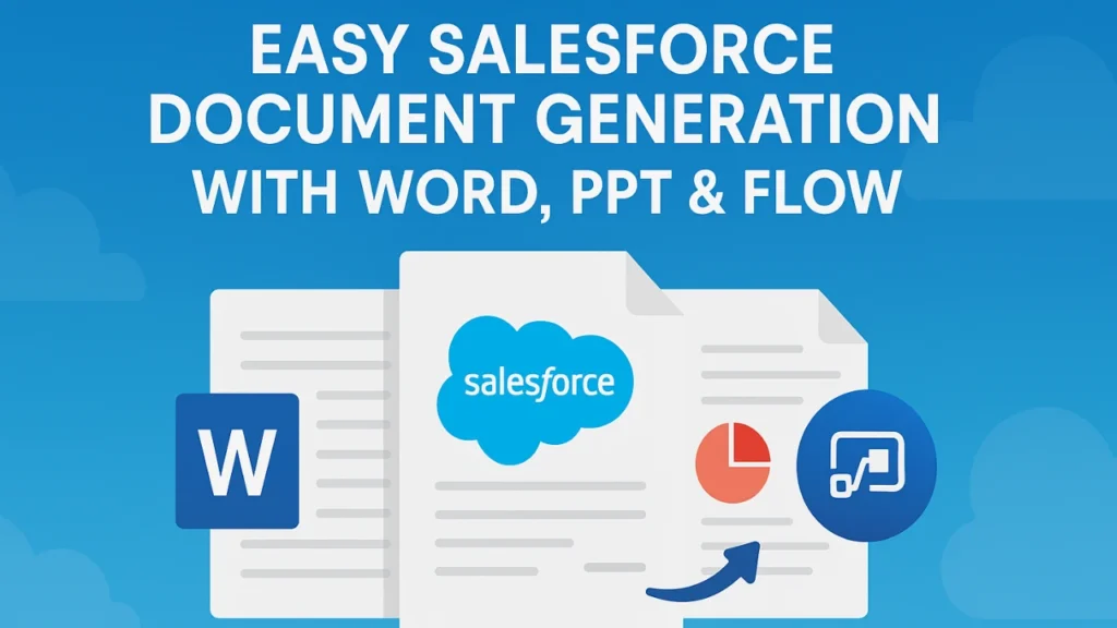 Easy Salesforce Document Generation with Word, PPT & Flow