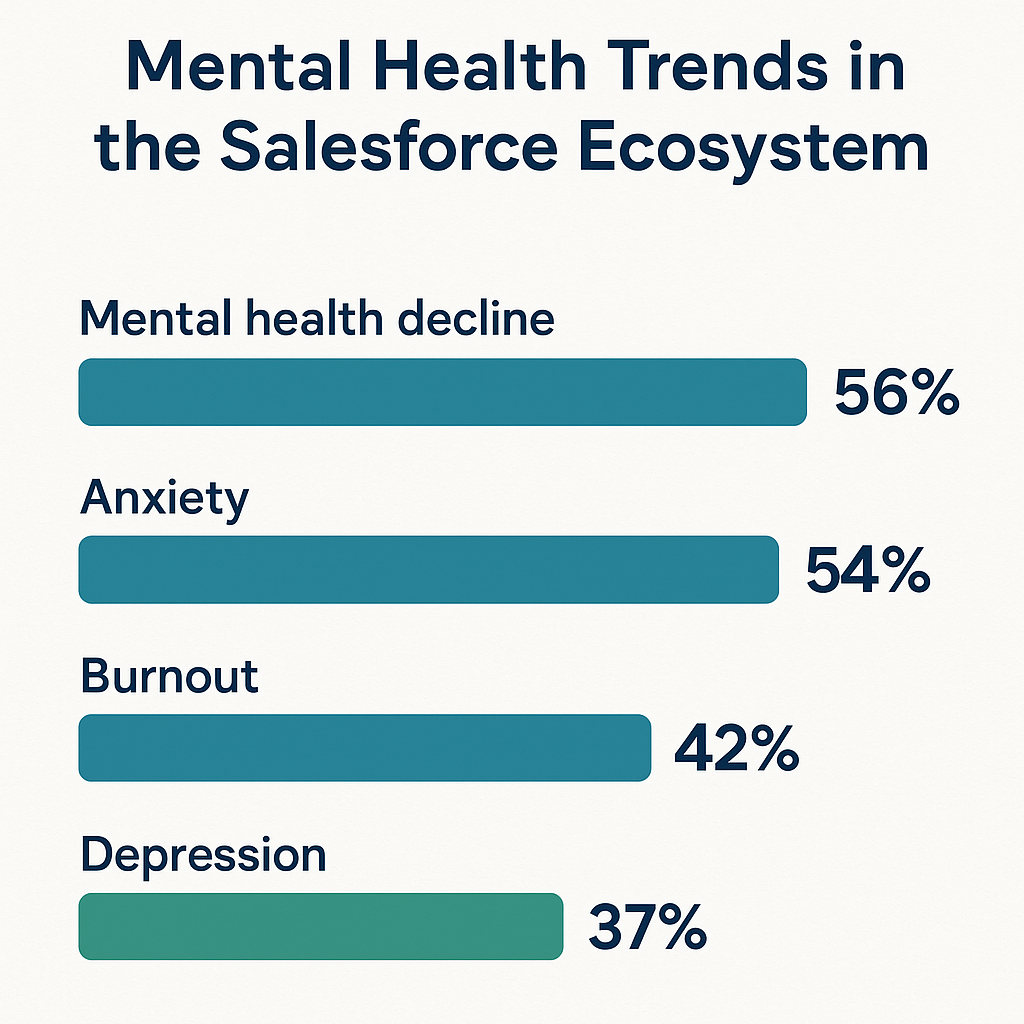Mental Health Trends in the Salesforce Ecosystem