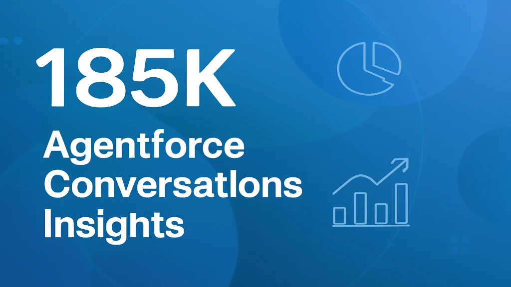 185K Agentforce Conversations: Insights From Our Learnings