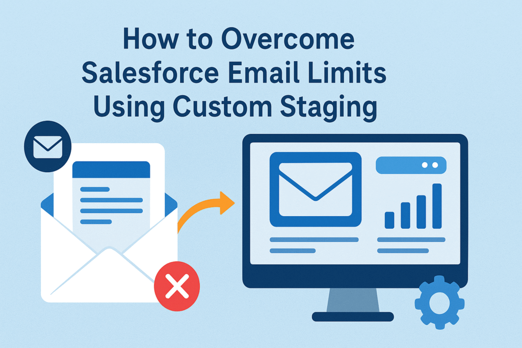 How to Overcome Salesforce Email Limits Using Custom Staging 1 How to Overcome Salesforce Email Limits Using Custom Staging