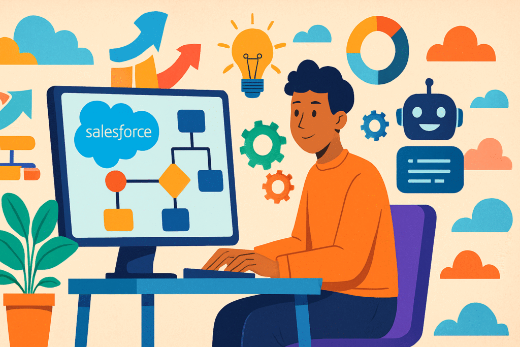 Mastering Salesforce Flow in 90 Days: A Beginner to Pro Journey 1 Mastering Salesforce Flow in 90 Days: A Beginner to Pro Journey