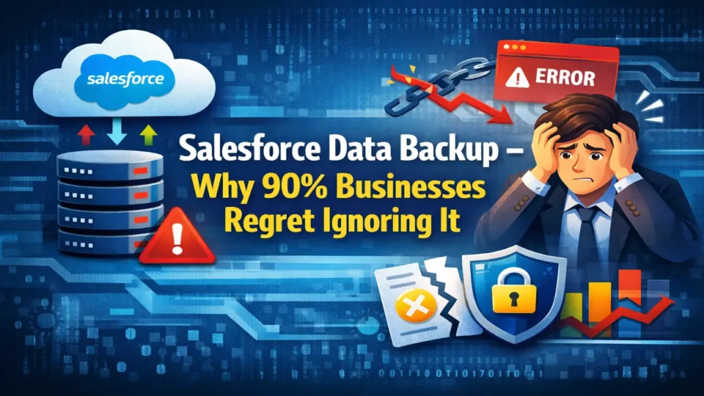 Salesforce Data Backup – Why 90% Businesses Regret Ignoring It