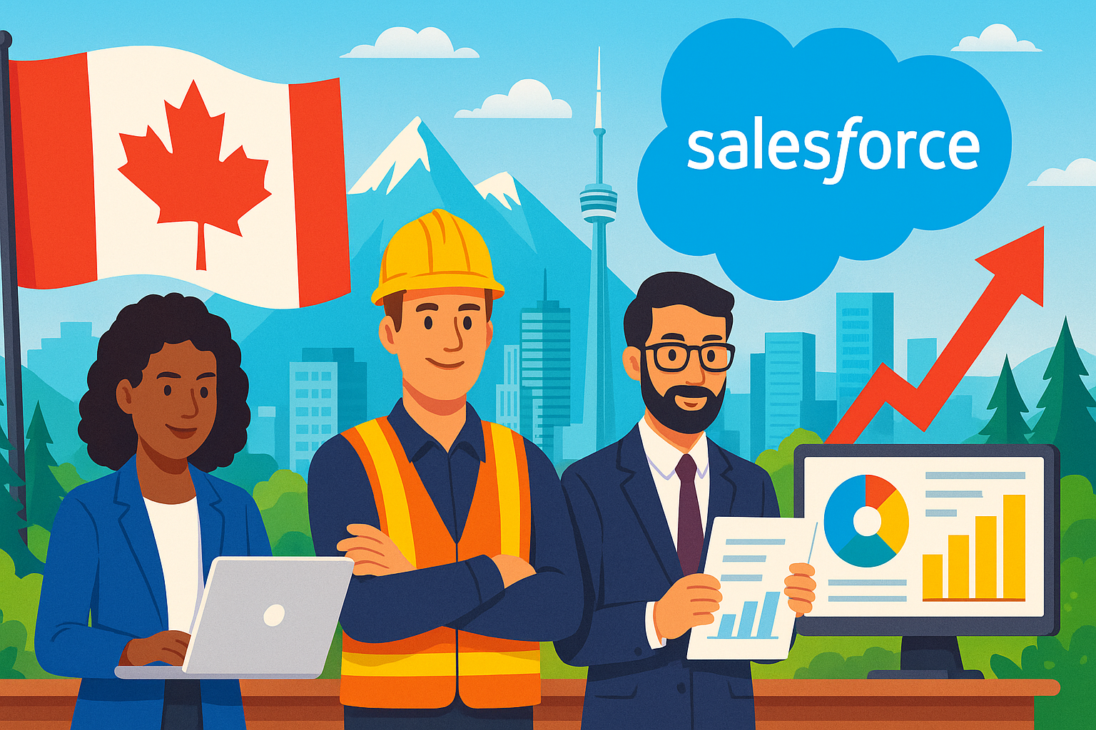 Salesforce in Canada: 2025-26 Insights, Jobs & CRM Growth