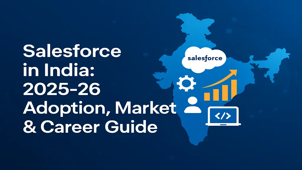 Salesforce in India: 2025-26 Adoption, Market & Career Guide