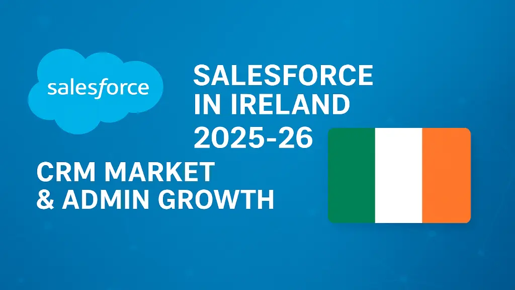 Salesforce in Ireland: 2025-26 CRM Market Trends & Admin Growth