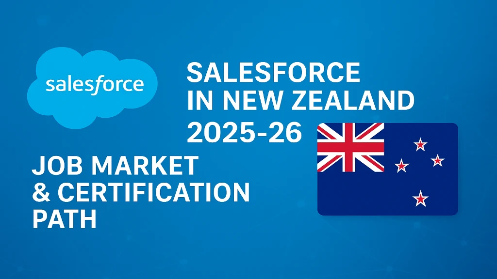 Salesforce in New Zealand: 2025-26 Job Market & Certification Path