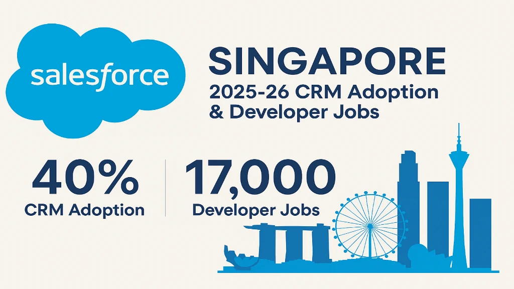 Salesforce in Singapore: 2025-26 CRM Adoption & Developer Jobs
