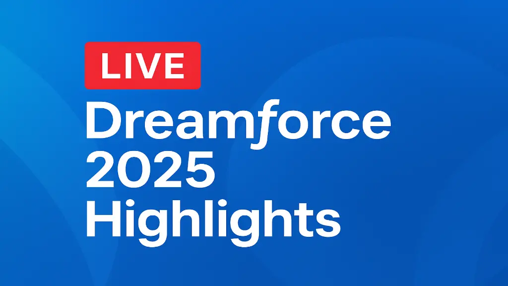 LIVE Dreamforce 2025 Highlights: From Einstein AI to Agentforce 360 1 LIVE Dreamforce 2025 Highlights: From Einstein AI to Agentforce 360