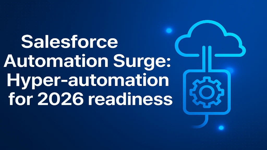 Salesforce Automation Surge: Hyper-automation for 2026 readiness