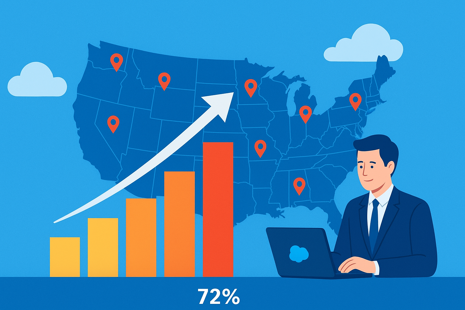 Salesforce Consultant Demand Skyrockets 72% Across the USA in 2025 1 Salesforce Consultant Demand Skyrockets 72% Across the USA in 2025