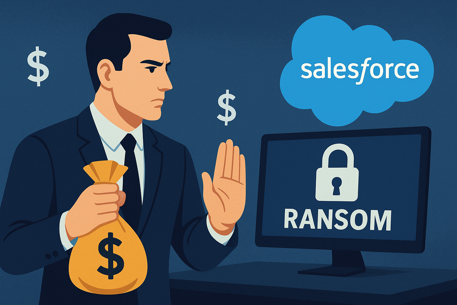 Salesforce Hack Salesforce Refuses Ransom After Salesloft Drift Hack