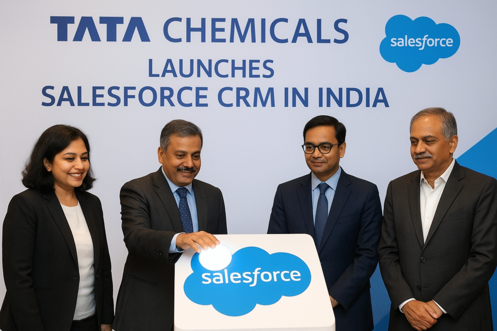 Tata Chemicals Launches Salesforce CRM in India