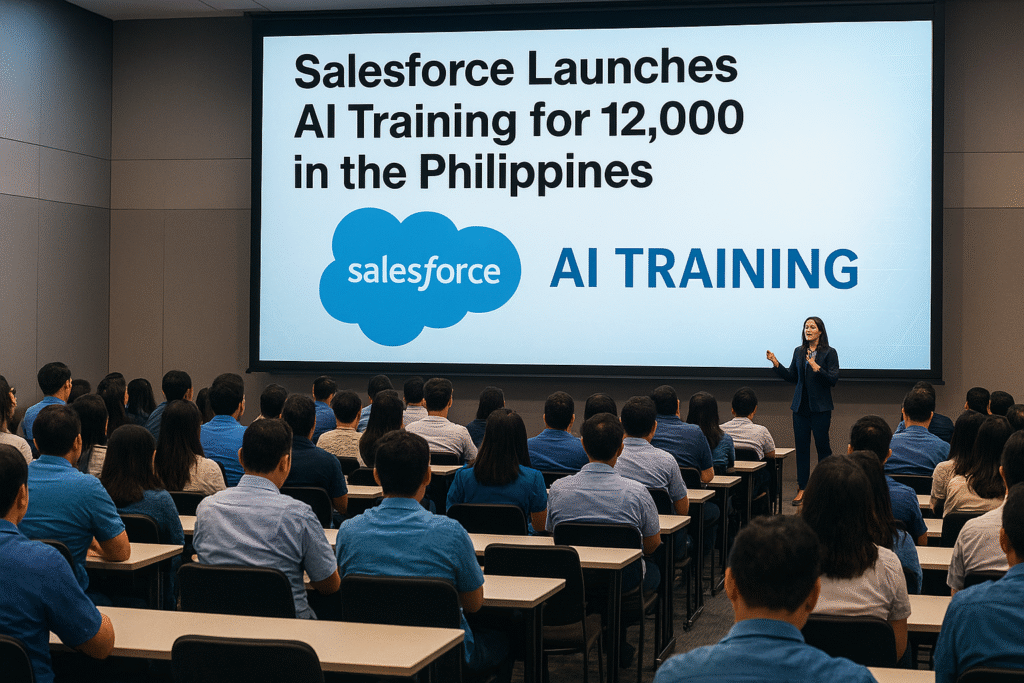 Salesforce Launches AI Training for 12,000 in the Philippines