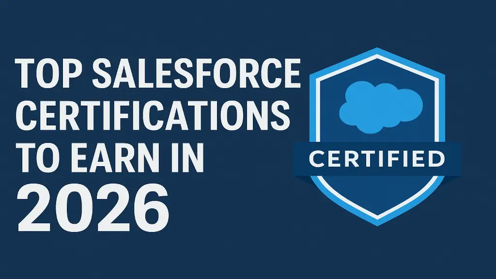 Top Salesforce Certifications to Earn in 2026