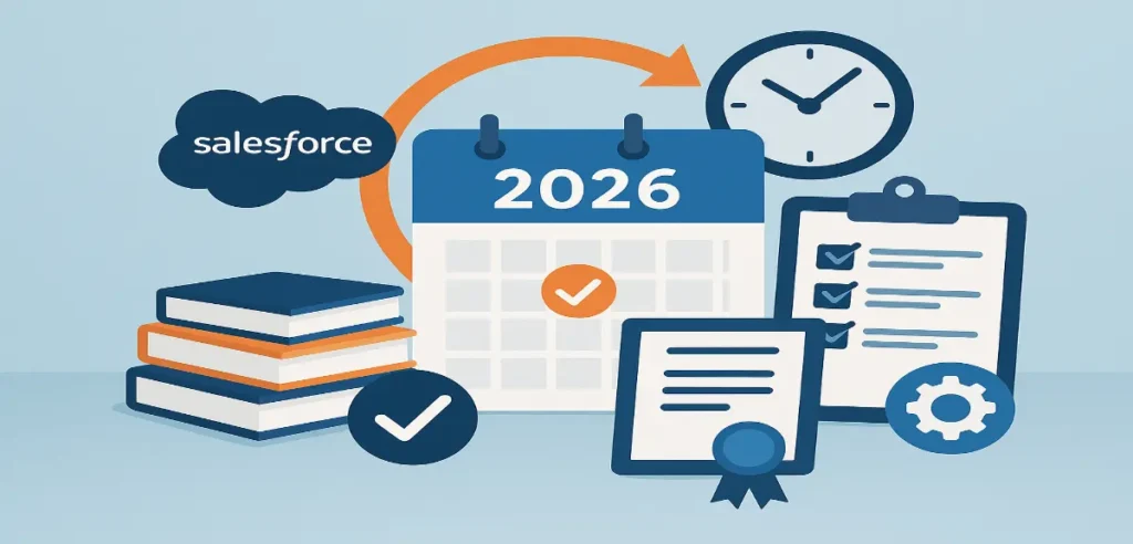 Salesforce Certification Exam Release Cycle 2026
