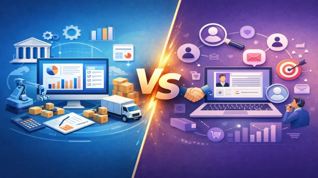 Salesforce ERP vs CRM: Key Differences & Business Use Cases