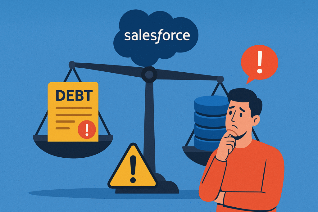 Salesforce Org Technical Debt You Can’t Ignore in 2026