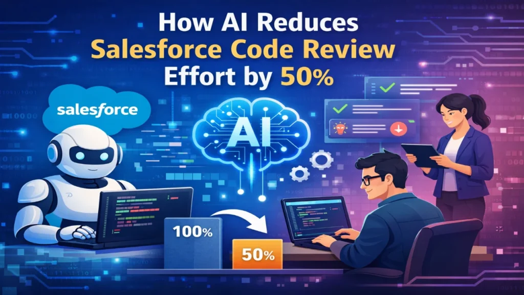 How AI Reduces Salesforce Code Review Effort by 50%