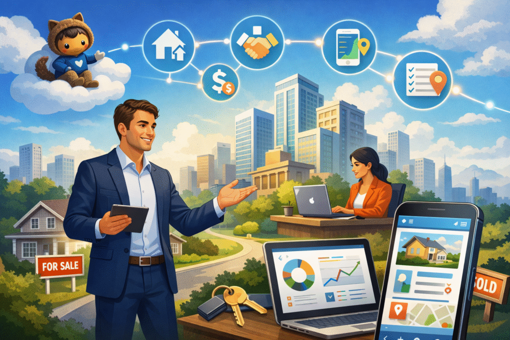 Salesforce Real Estate CRM The Smart Broker Shift