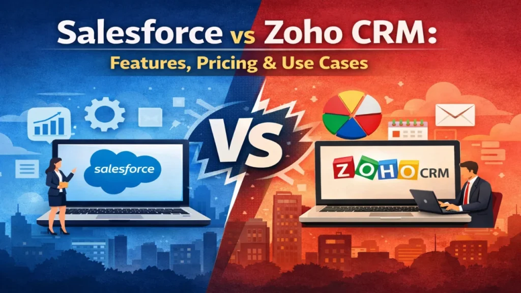 Salesforce vs Zoho CRM: Features, Pricing & Use Cases