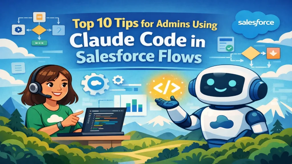 Top 10 Tips for Admins Using Claude Code in Salesforce Flows