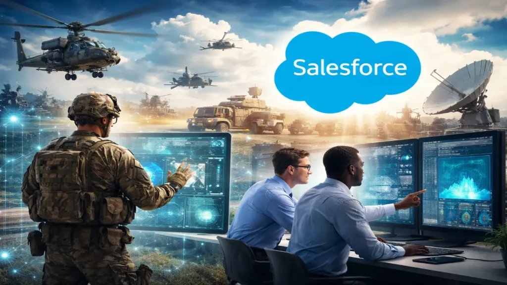 U.S. Army Selects Salesforce for $5.6B Defense IT Upgrade