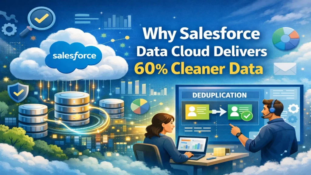 Why Salesforce Data Cloud Delivers 60% Cleaner Data