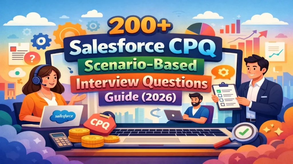 200+ Salesforce CPQ Scenario-Based Interview Questions Guide (2026)