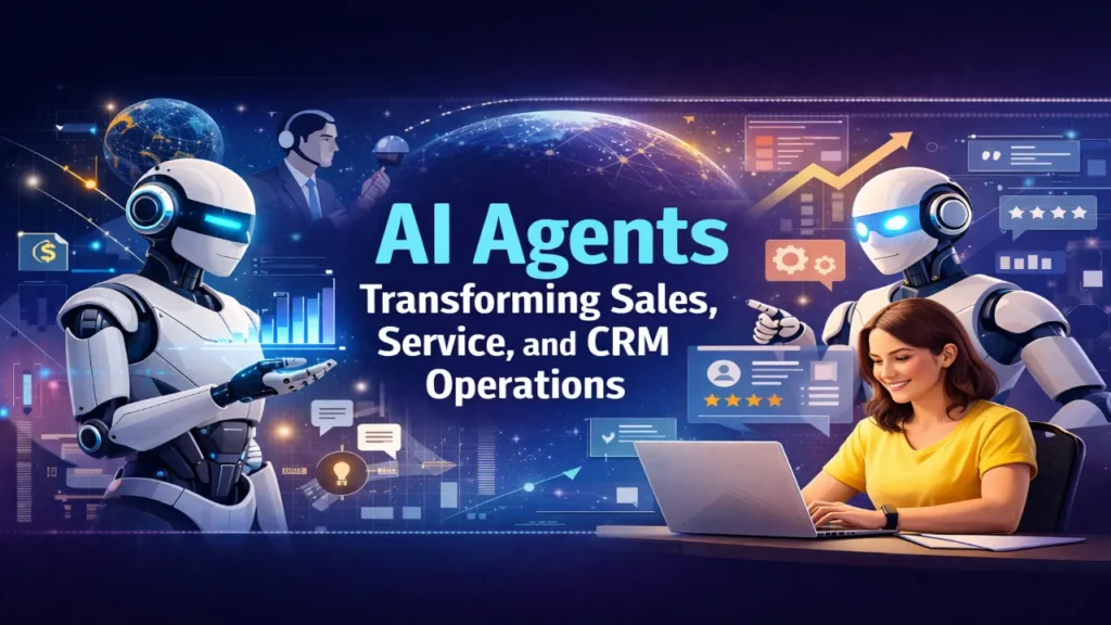 AI Agents Transforming Sales, Service, and CRM Operations