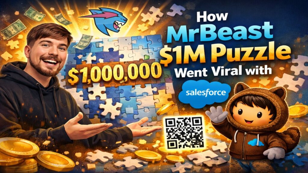 How MrBeast's $1M Puzzle Went Viral with Salesforce