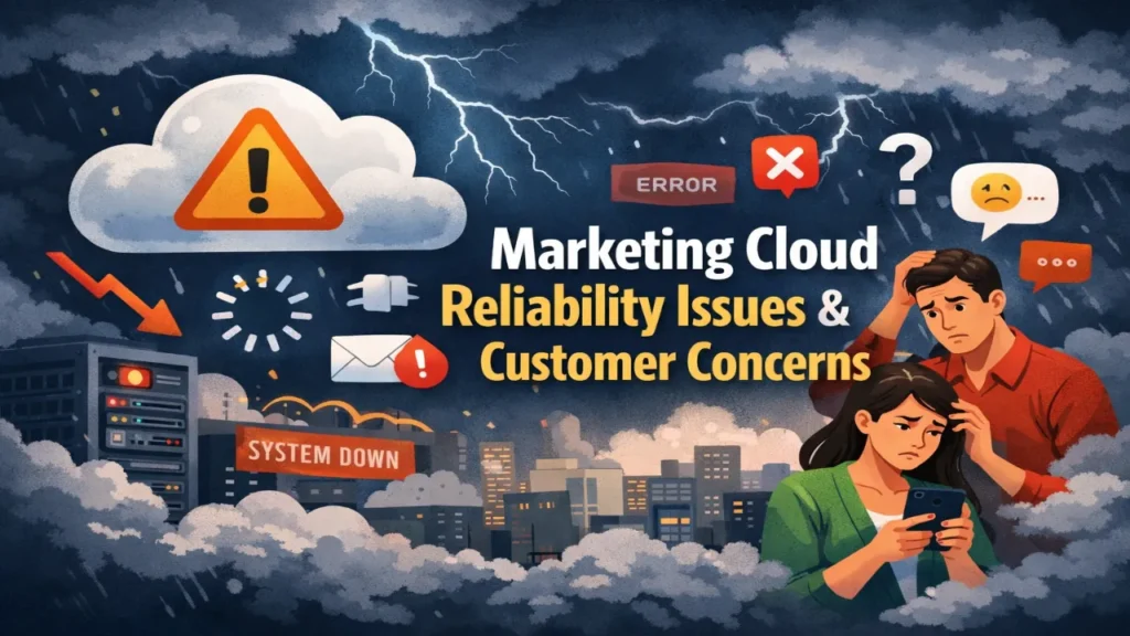 Marketing Cloud Reliability Issues and Customer Concerns