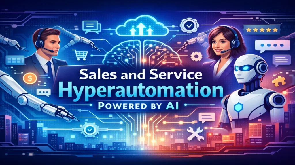 Sales and Service Hyperautomation Powered by AI