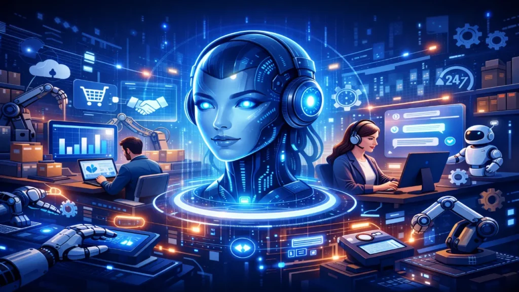 Sales and Service Hyperautomation Powered by AI 1 Sales and Service Hyperautomation Powered by AI