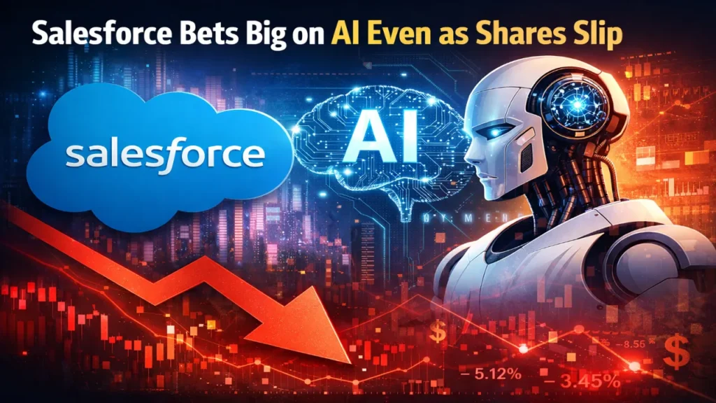 Salesforce Bets Big on AI Even as Shares Slip