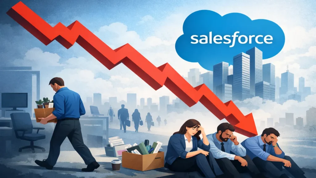 Salesforce Cuts Fewer Than 1000 Jobs
