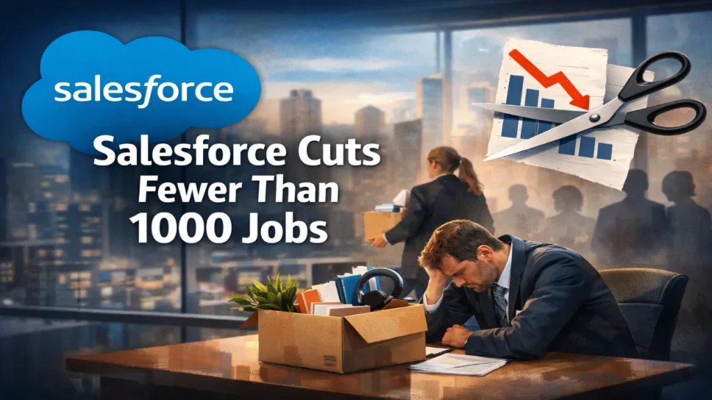 Salesforce Cuts Fewer Than 1000 Jobs: Impact and Future Plans