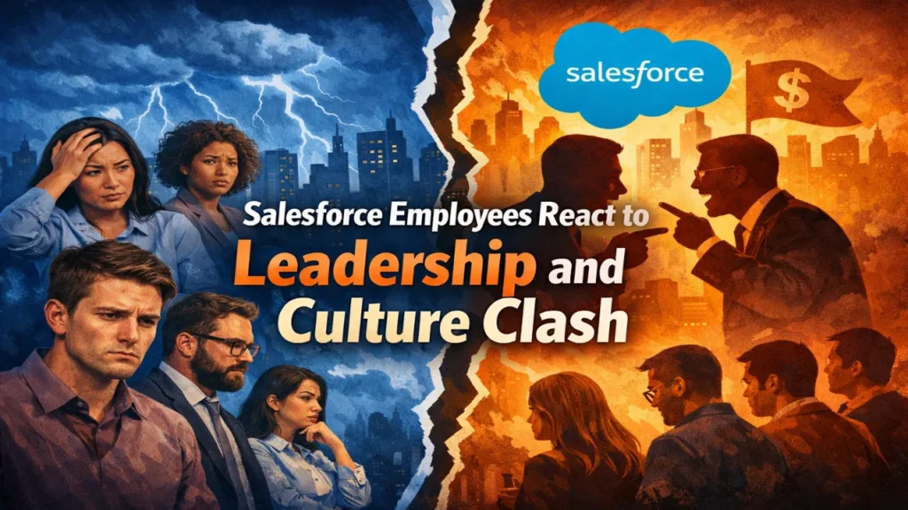 Salesforce Employees React to Leadership and Culture Clash