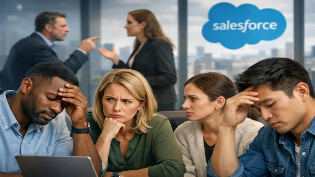 Salesforce Employees React to Leadership and Culture Clash