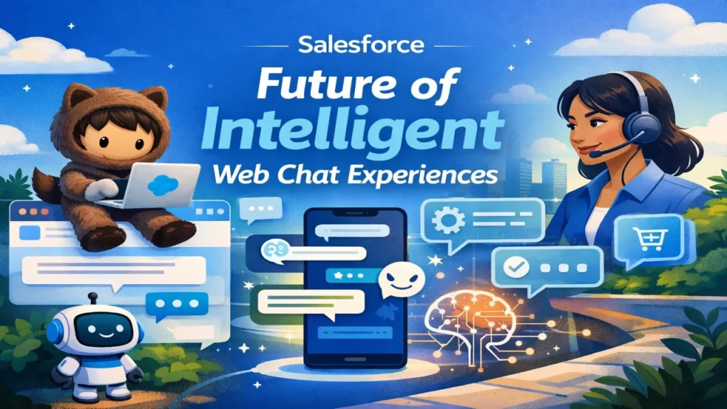 Salesforce Future of Intelligent Web Chat Experiences