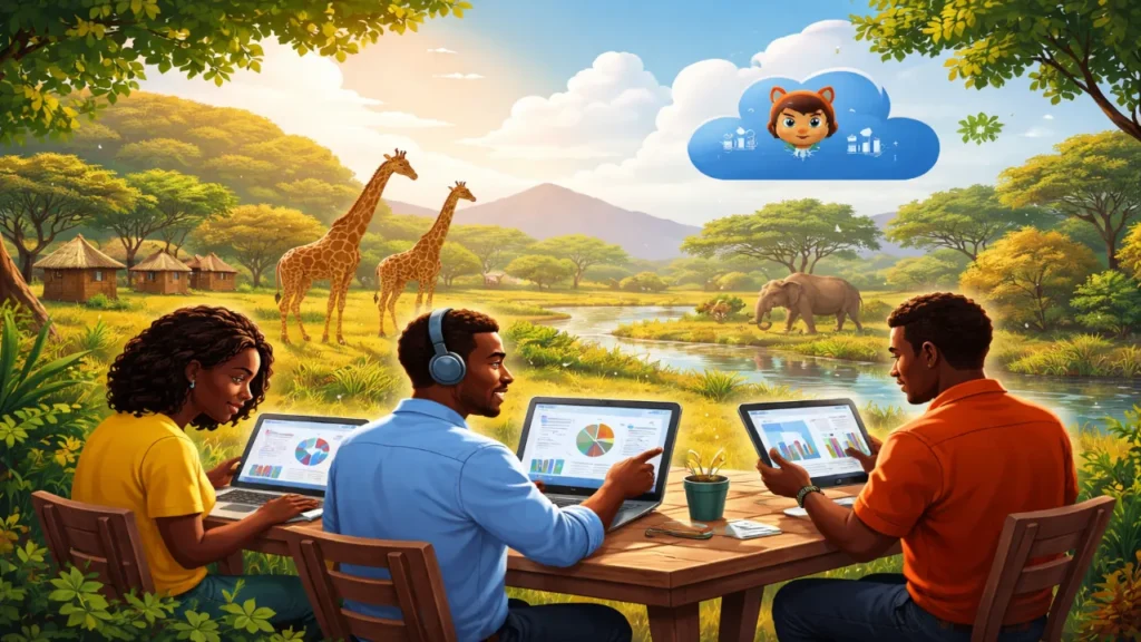 Salesforce Helping Data Teams in Zambia 4 Salesforce Helping Data Teams in Zambia