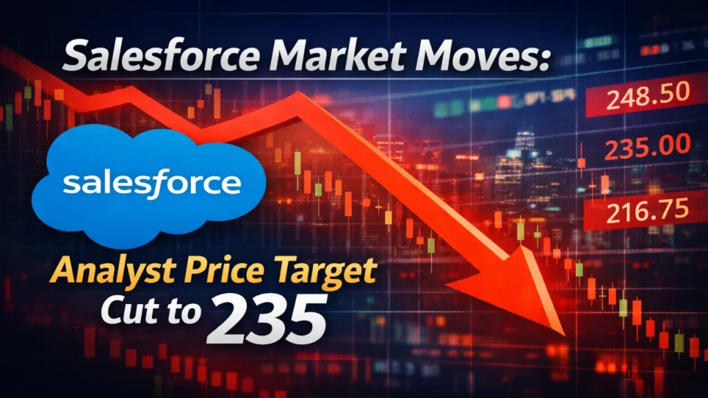Salesforce Market Moves: Analyst Price Target Cut to 235